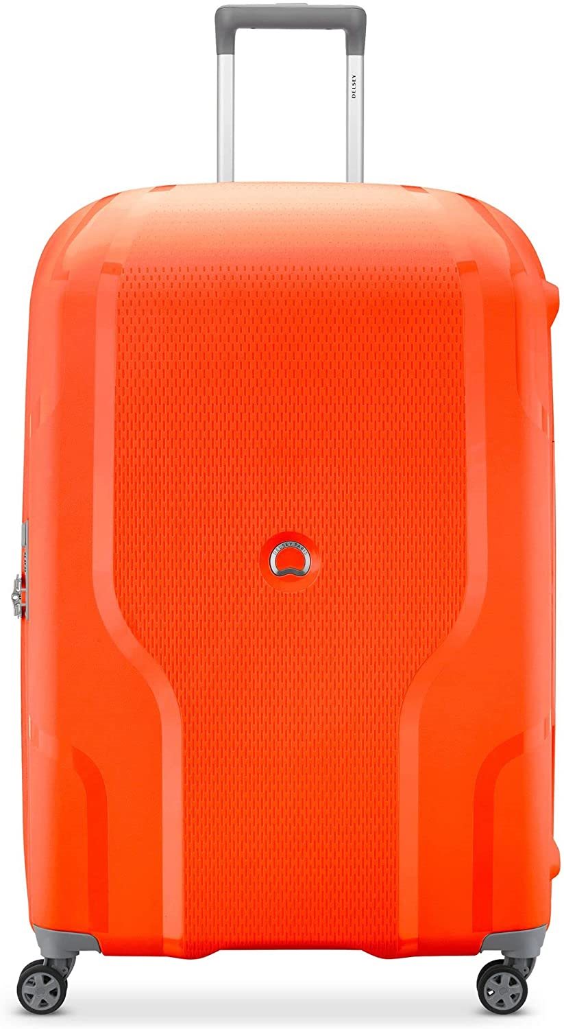 Delsey Βαλίτσα Τrolley Mεγάλη expandable 82.5x53,5x33,5/35,5cm Clavel Tangerine Orange