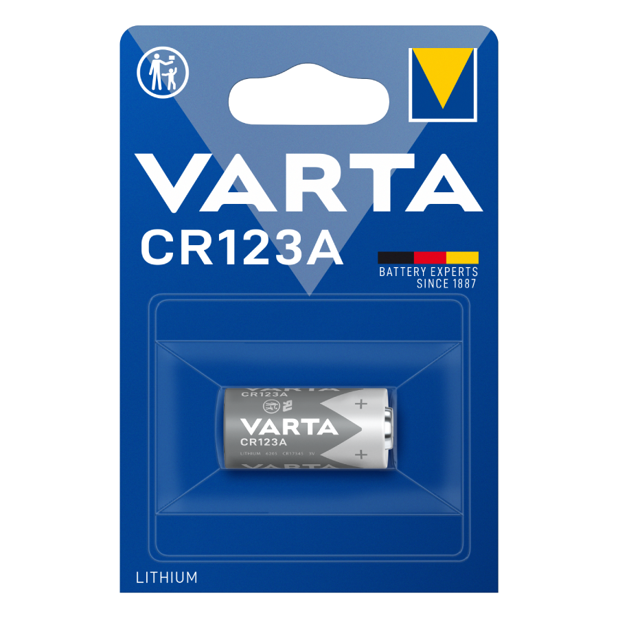 Varta Μπαταρία CR123 3V Professional Lithium 1τμχ