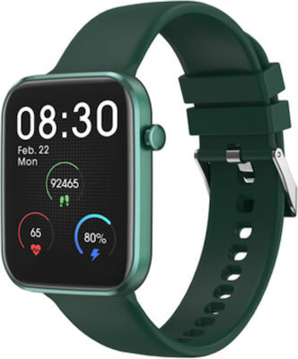 Riversong Motive 5e Smartwatch με Παλμογράφο Πράσινο