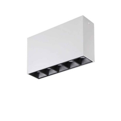 Ideal Lux Φωτιστικό Οροφής Lika Surface 3000K 12,5W Λευκό