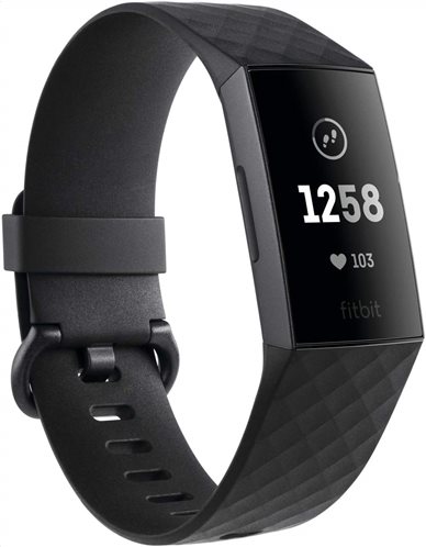 FITBIT CHARGE 3 GRAPHITE/BLACK