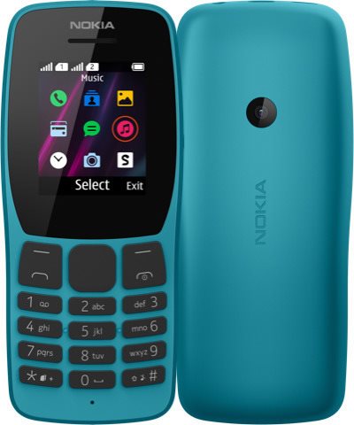 Nokia Κινητό Τηλέφωνο 110 DS Blue