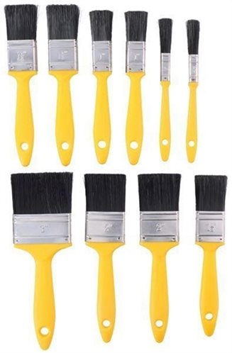 Kinzo Hobby Paint Brushes Set 10pcs