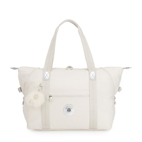 Kipling τσάντα γυναικεία 32x58x20cm Art M Dazz White