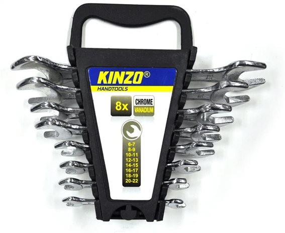 Kinzo Socket Wrench 8 Pcs 6-22