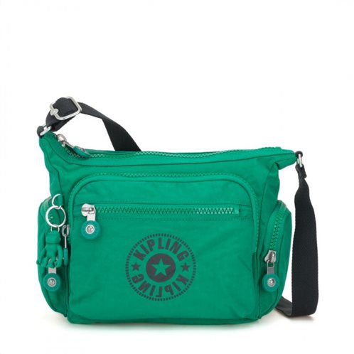 Kipling τσάντα γυναικεία 22x29x16.5cm Gabbie S Lively Green