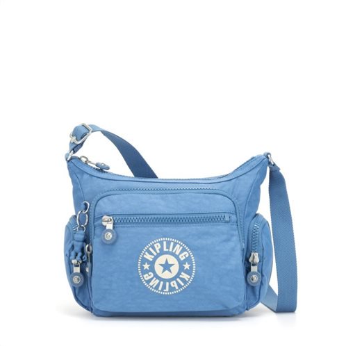 Kipling τσάντα γυναικεία 22x29x16.5cm Gabbie S Dynamic Blue