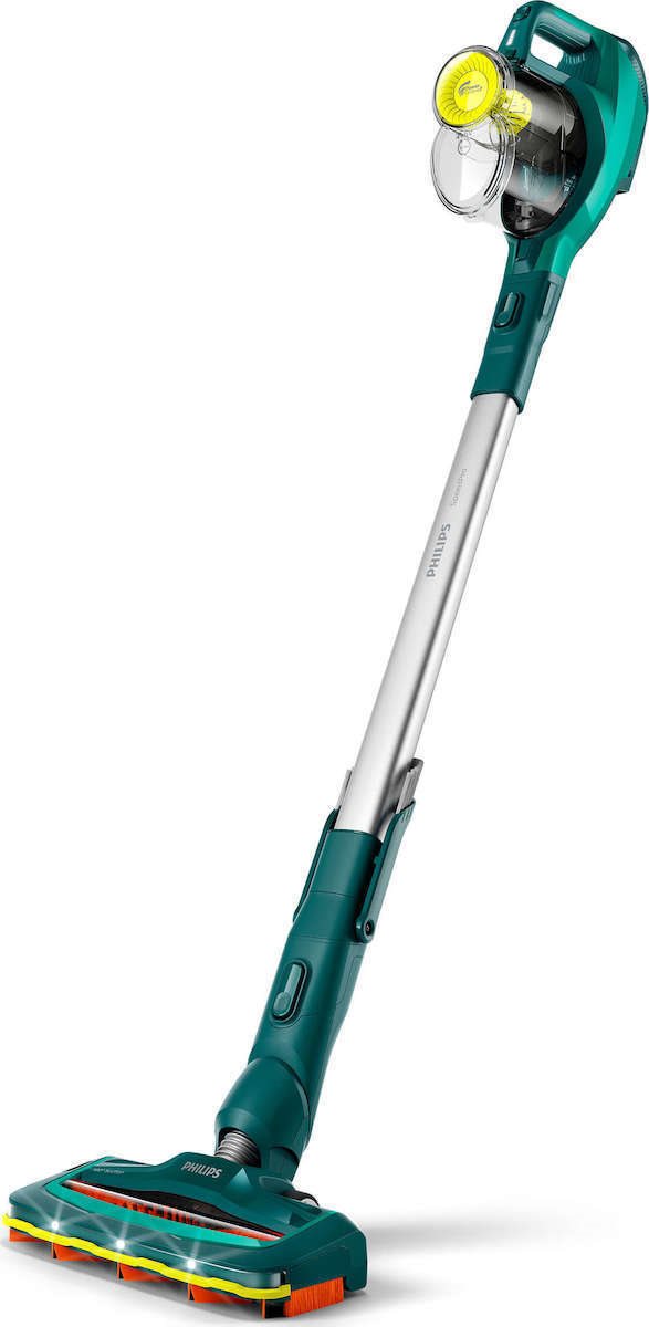 Philips Επαναφορτιζόμενη Σκούπα Stick 21.6V FC6725/01 Πράσινη