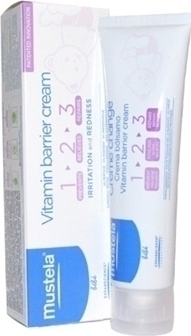 Mustela 123 Vitamin Barrier Cream Κρέμα Αλλαγής Πάνας 50ml