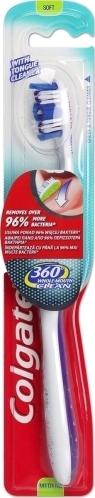 Colgate 360 Whole Mouth Clean Μαλακή Οδοντόβουρτσα