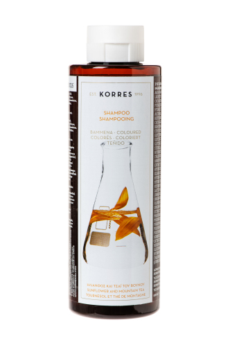 Korres Sunflower & Mountain Tea Σαμπουάν για Διατήρηση Χρώματος για Βαμμένα Μαλλιά 250ml