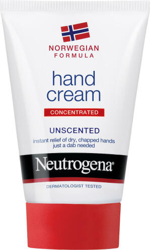 Neutrogena Concentrated Unscented Ενυδατική Κρέμα Χεριών 75ml