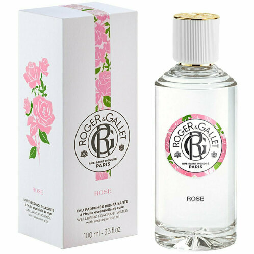 Roger & Gallet Rose Fragrant Well Being Eau de Parfum Γυναικείο Άρωμα Ροδοπέταλων Τριαντάφυλλου Δαμασκού 100ml