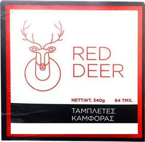 Red Deer Καμφορά σε Ταμπλέτες 100gr 40 tabs