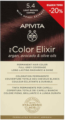 Apivita My Color Elixir 5.4 Καστανό Ανοιχτό Χάλκινο 125ml