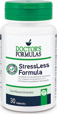 Doctor's Formulas Stressless Formula Συμπλήρωμα για το Άγχος 30 κάψουλες