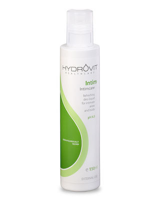 Target Pharma Hydrovit Intim Intimcare pH 4.5 Υγρό Καθαρισμού για την Ευαίσθητη Περιοχή 150ml