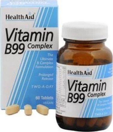 Health Aid B 99 Complex Βιταμίνη 60 ταμπλέτες