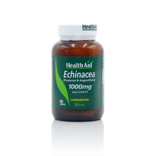 Health Aid Echinacea 1000mg Εκχύλισμα Εχινάκεια 60 ταμπλέτες