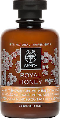 Apivita Royal Honey Κρεμώδες Αφρόλουτρο με Αιθέρια Έλαια 250ml
