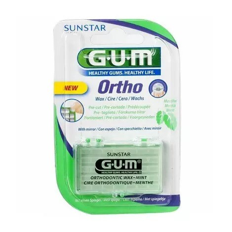 Gum Οδοντικό Νήμα 724 Ortho Wax Mint