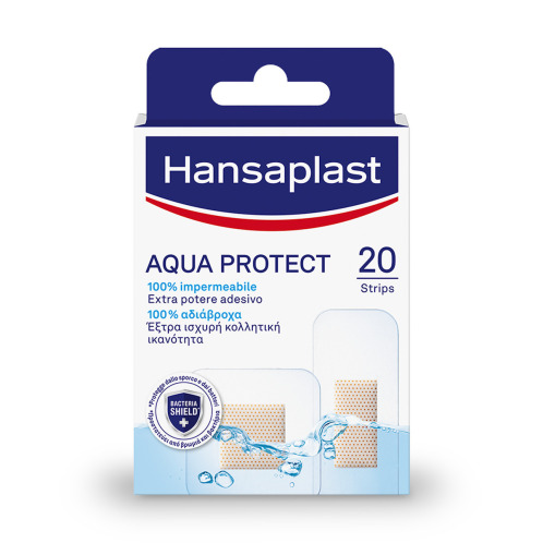 Hansaplast Aδιάβροχα και Αποστειρωμένα Αυτοκόλλητα Επιθέματα Aqua Protect 20τμχ.