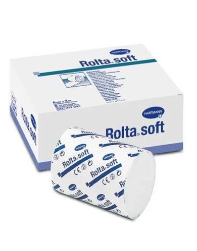 Hartmann Επίδεσμοι Γύψου Μή Αποστειρωμένοι Rolta Soft 10cm x 3m 6τμχ