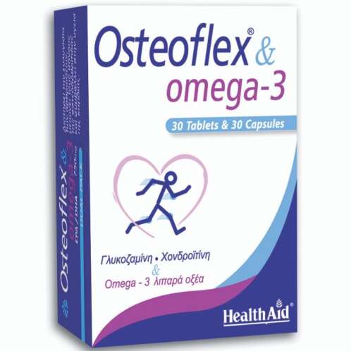 Health Aid Osteoflex & Omega-3 30 Ταμπλέτες + 30 Κάψουλες