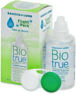 Bausch & Lomb Biotrue Flight Pack Υγρό Φακών Επαφής 100ml