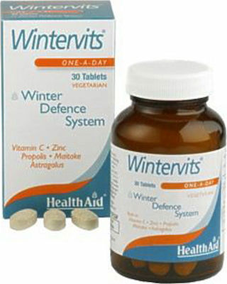 Health Aid Wintervits Συμπλήρωμα για την Ενίσχυση του Ανοσοποιητικού 30 ταμπλέτες