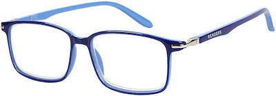 Readers Unisex Γυαλιά Πρεσβυωπίας +4.50 σε Μπλε χρώμα BL176