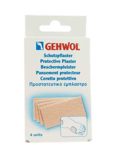Gehwol Επιθέματα Protective Plaster Thick για τους Κάλους 4τμχ