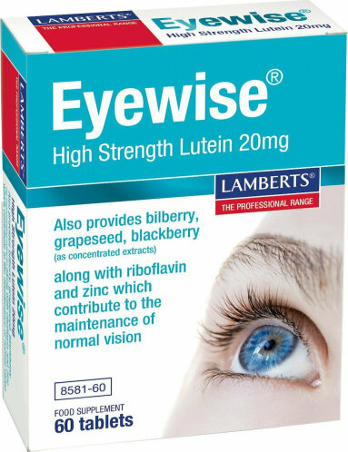 Lamberts Eyewise Συμπλήρωμα Διατροφής Για Τα Μάτια 60 ταμπλέτες