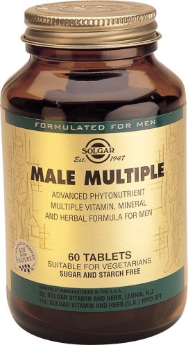 Solgar Male Multiple Συμπλήρωμα Διατροφής μια Σχεδιασμένη Πολυβιταμίνη Ειδικά Για Άνδρες 60 tabs