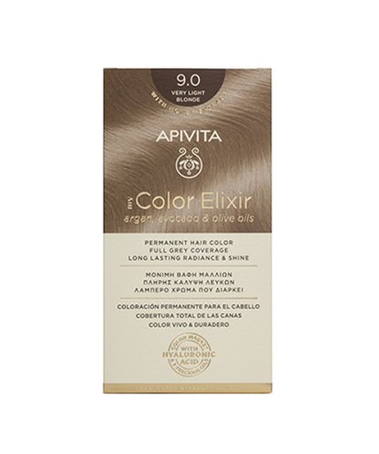 Apivita My Color Elixir Βαφή Μαλλιών 9.0 Ξανθό Πολύ Ανοιχτό