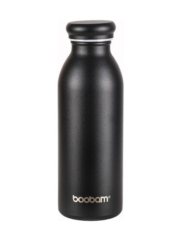 Boobam Bottle Lite Θερμός Ανοξείδωτο 500ml Μαύρο