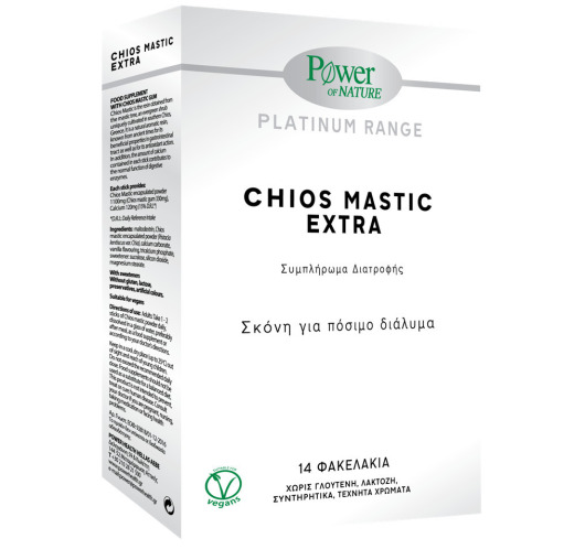 Power Health Platinum Range Chios Mastic Extract - Συμπλήρωμα Διατροφής Μαστίχας Χίου, 14 φακελάκια