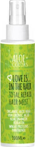 Aloe Plus Love Is In The Hair Total Repair Hair Ενυδατικό Mist Για Τα Μαλλιά 100ml