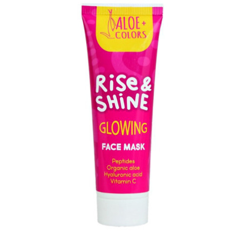 Aloe+ Colors Rise & Shine Glowing Μάσκα Προσώπου για Λάμψη 60ml
