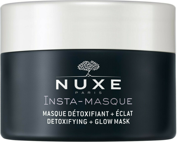 Nuxe Insta-Masque Rose and Charcoal Μάσκα Προσώπου για Αποτοξίνωση και Λάμψη 50ml
