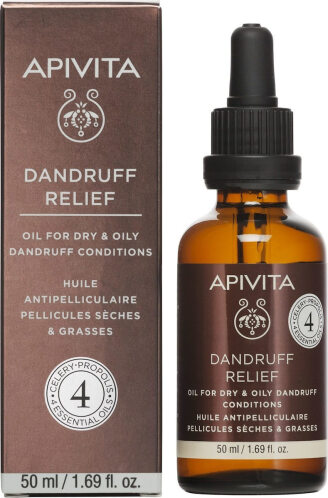 Apivita Dandruff Relief Ξηρό Λάδι Μαλλιών για την Πιτυρίδα 50ml
