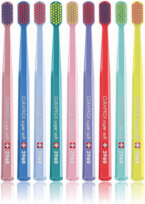 Curaprox Cs 3960 Οδοντόβουρτσα Super Soft σε Διάφορα Χρώματα