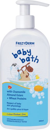 Frezyderm Baby Bath Απαλό Αφρόλουτρο για Βρέφη με Χαμομήλι 300ml