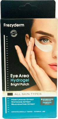 Frezyderm Eye Area Hydrogel Bright Patch Μάσκα - Επιθέματα Ματιών για τους Μαύρους Κύκλους 8τεμ