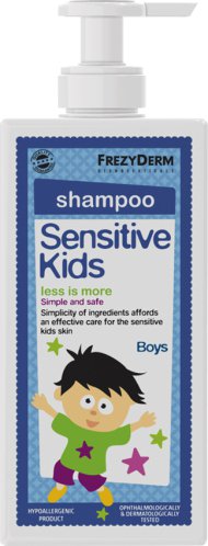 Frezyderm Sensitive Kids Shampoo For Boys - Παιδικό Σαμπουάν Για Αγόρια 200ml