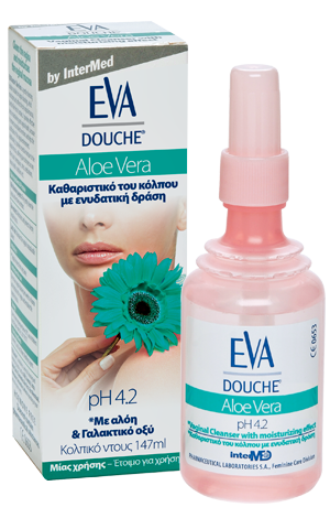 Intermed Douche Aloe Vera pH 4.2 Υγρό Καθαρισμού με Αλόη 147ml