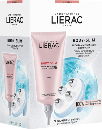 Lierac Body Slim Cryoprogram Box Cryoactif Concentrate 150ml & Slimming Roller- Κρυοενεργό Πρόγραμμα Αδυνατίσματος