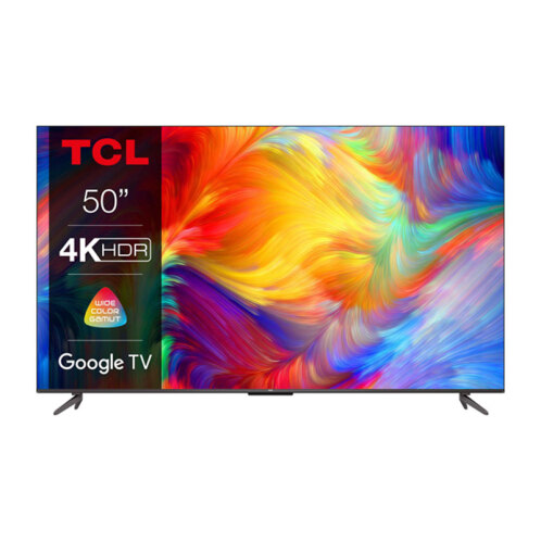 TCL Smart Τηλεόραση 50" 4K UHD LED HDR με Google TV & Game Master 50P735