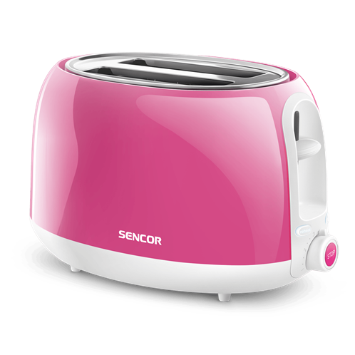 Sencor sts 2708rs (ροζ) φρυγανιέρα σειρά vivid colors
