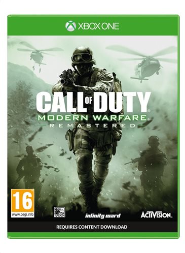Activision Call Of Duty Modern Warfare Remastered Xbox One Game
